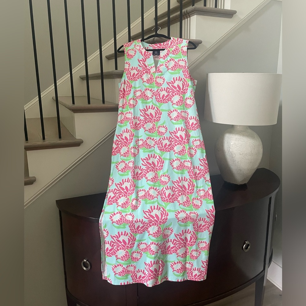 Sailor Sailor Lucille Maxi Dress Lotus Print UPF 50+ - Picture 8 of 8